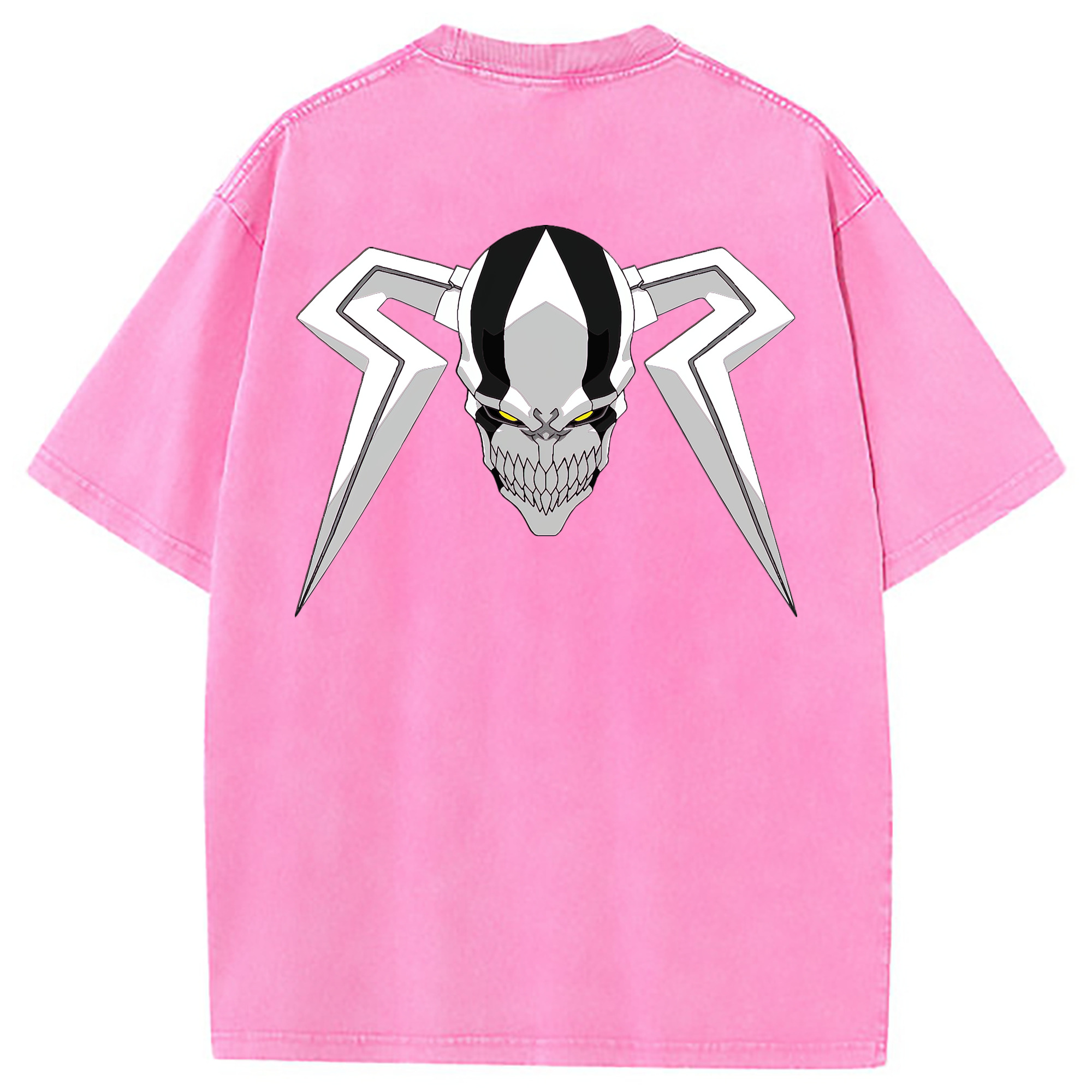 （画像用） ブリーチ 黒崎一護（くろさき いちご）BLEACH Kurosaki Ichigo 綿100% ヴィンテージ風 半袖Tシャツ（背面プリント）